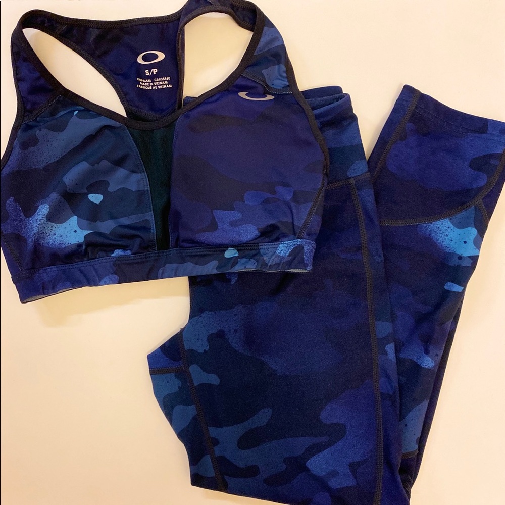 Oakley sports bra and leggings